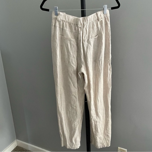 New In Linen Trouser Pants Size Medium - Picture 2 of 4
